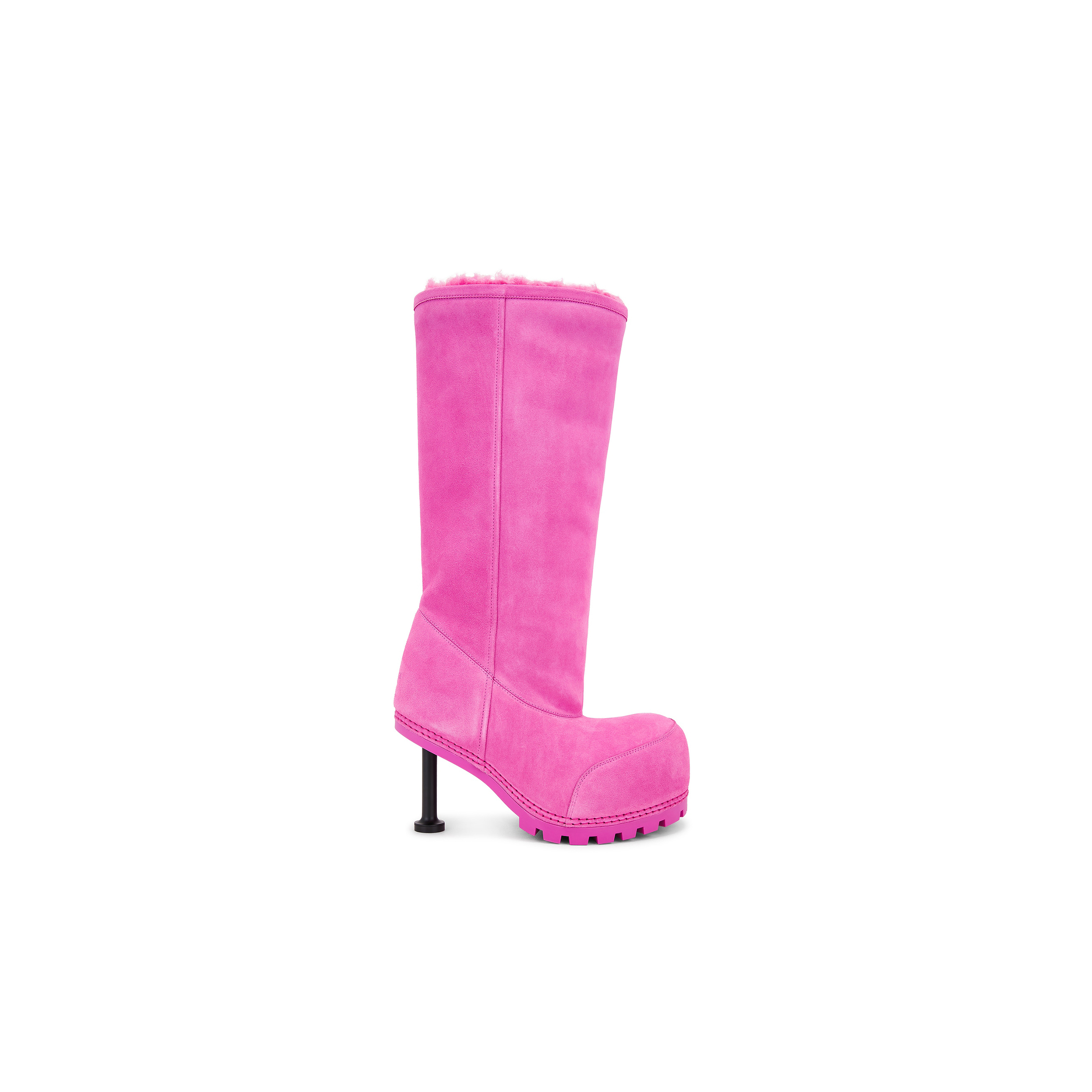 BALENCIAGA ALASKA FUR 90MM HIGH BOOTS 802178WBFC15055